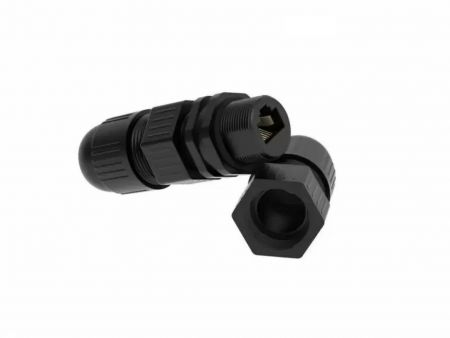 Waterproof Cat5E RJ45 Coupler Socket with Cable Side Assembly - Waterproof-Cat5E-RJ45-Coupler-with-Cable-Side-Assembly