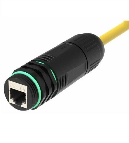 Waterproof Cat6A RJ45 Coupler